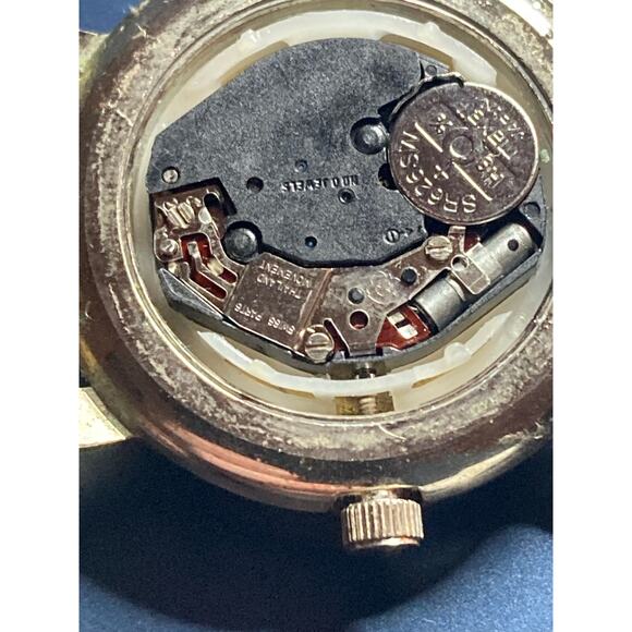 Vintage Disney Mickey Minnie Mouse Watch 27mm Flip Up Cover New Battery - Picture 14 of 16